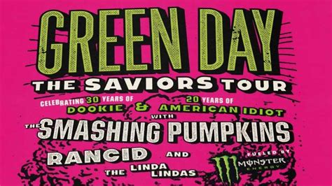 GREEN DAY The Saviors Tour US 2024 Setlist Playlist.